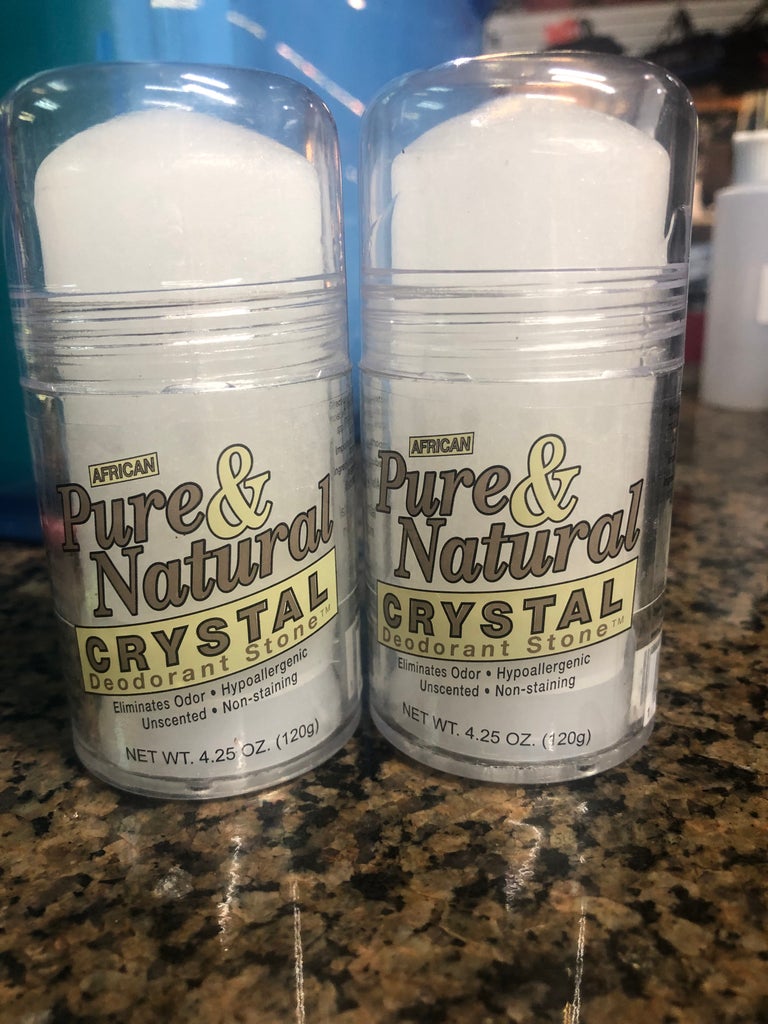 Natural Crystal Rock Deodorant The Oil Lady & Baby Shea Butter