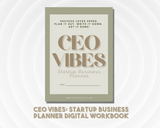 CEO Vibes - Digital Business Planning Workbook