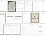 CEO Vibes - Digital Business Planning Workbook