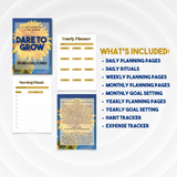 Dare to Grow - Digital Goal Planning Workbook