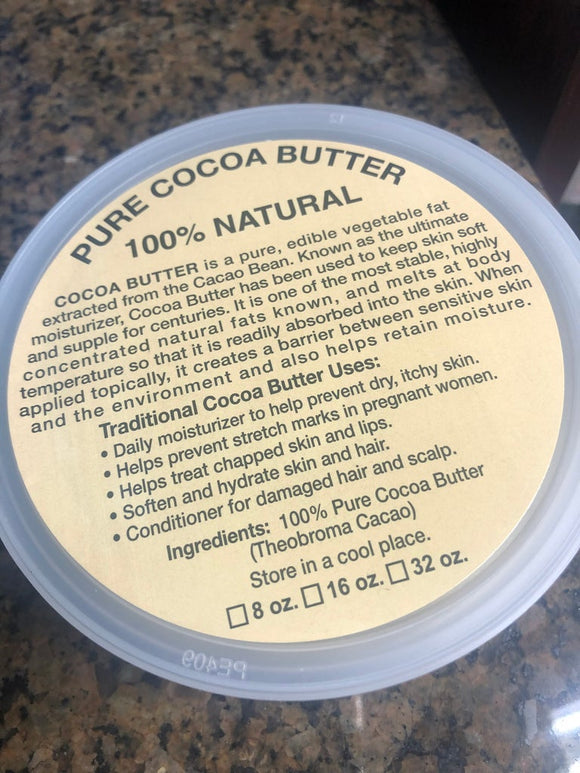 Cocoa Butter Waffers